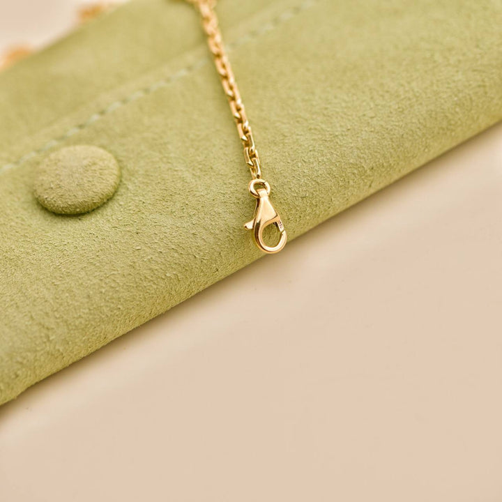 Preloved VCA Byzantine Alhambra 18K Yellow Gold Bracelet