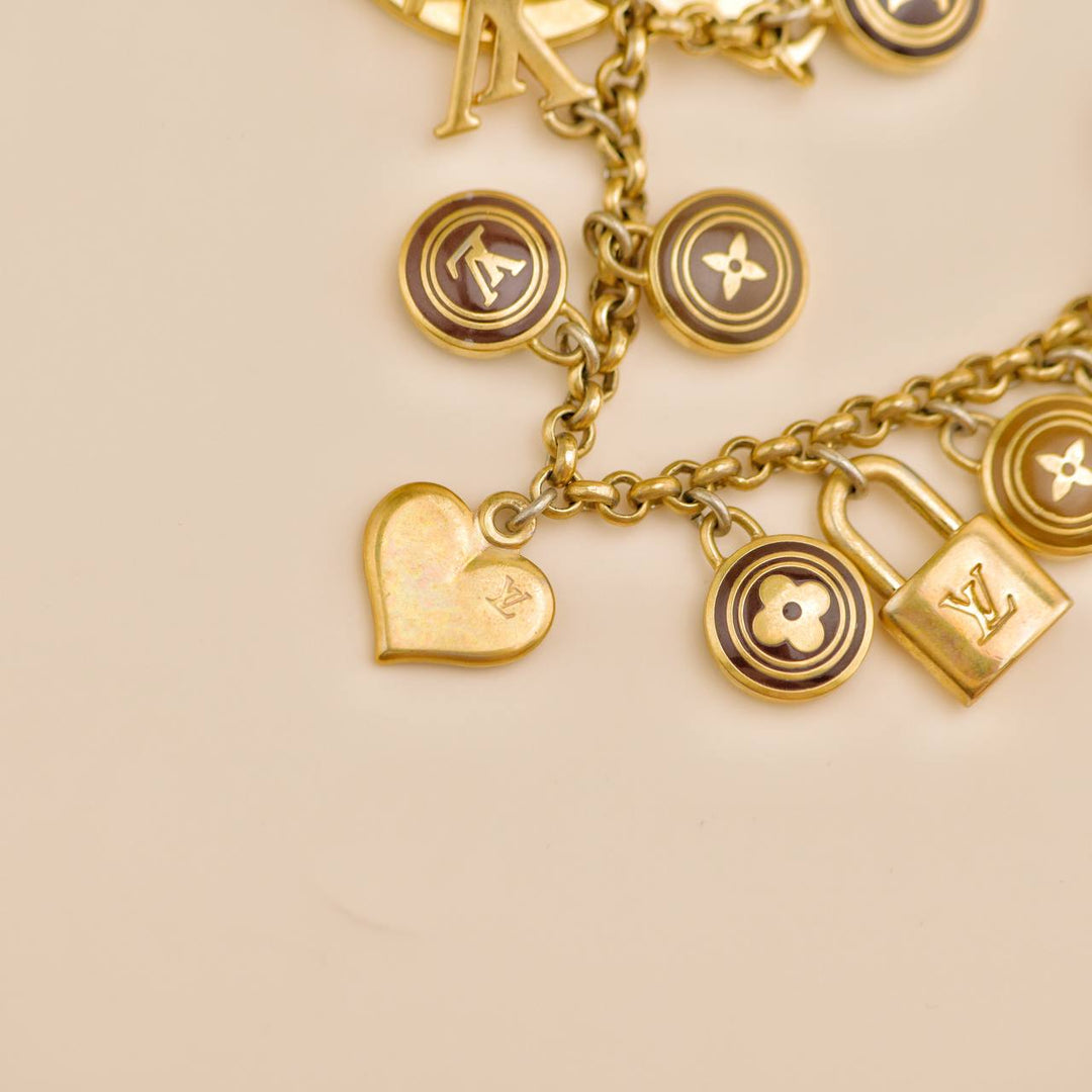 Preowned Louis Vuitton Porte-Clés Chaine Pastilles Key Holder