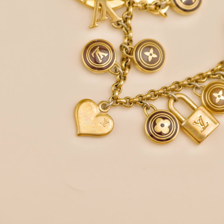 Preowned Louis Vuitton Porte-Clés Chaine Pastilles Key Holder