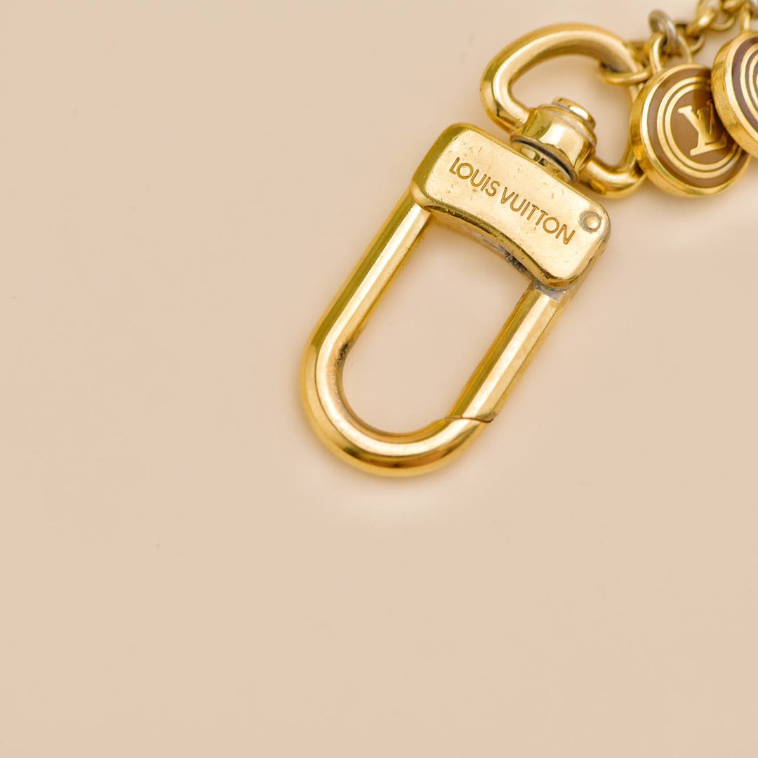 Preloved Louis Vuitton Porte-Clés Chaine Pastilles Charm Accessory 
