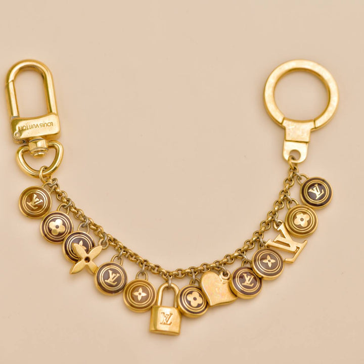 Second Hand Louis Vuitton Porte-Clés Chaine Pastilles Bag Charm