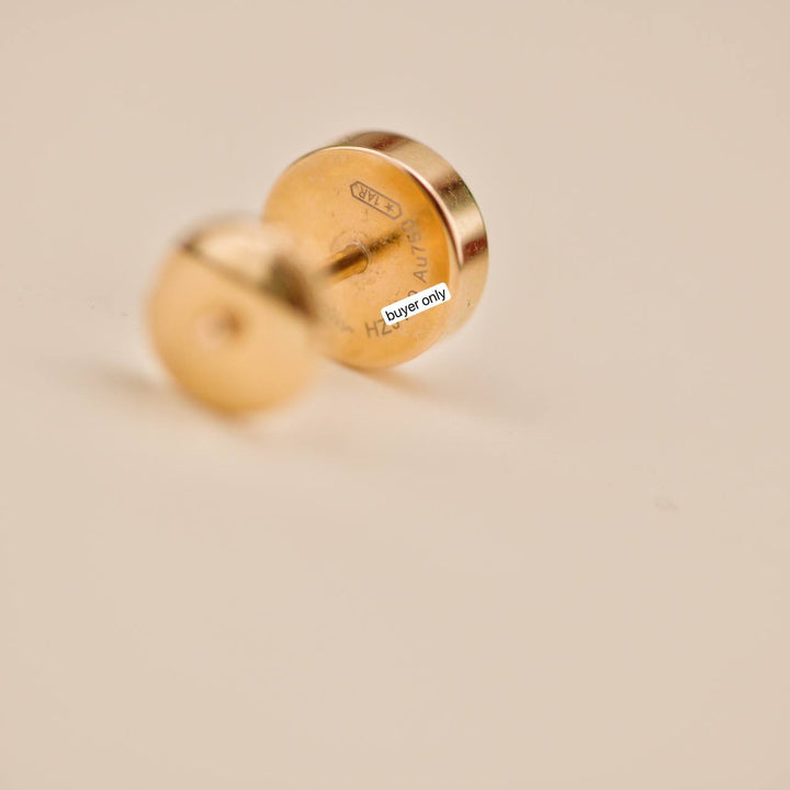 Cartier Love 18K Rose Gold Stud Earrings