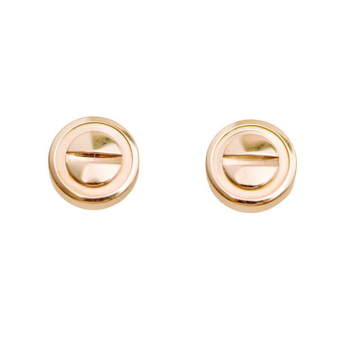 Cartier Love 18K Rose Gold Stud Earrings