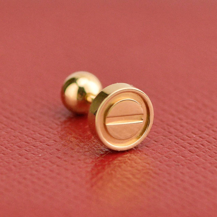 Second Hand Cartier Love 18K Yellow Gold Single Earring