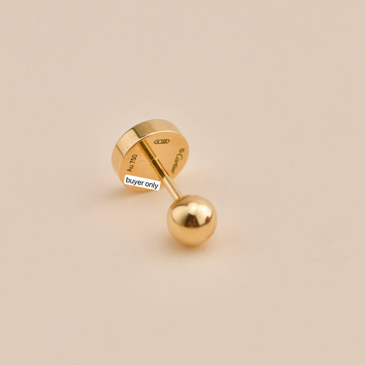 Second Hand Cartier Love 18K Gold Single Stud Earring