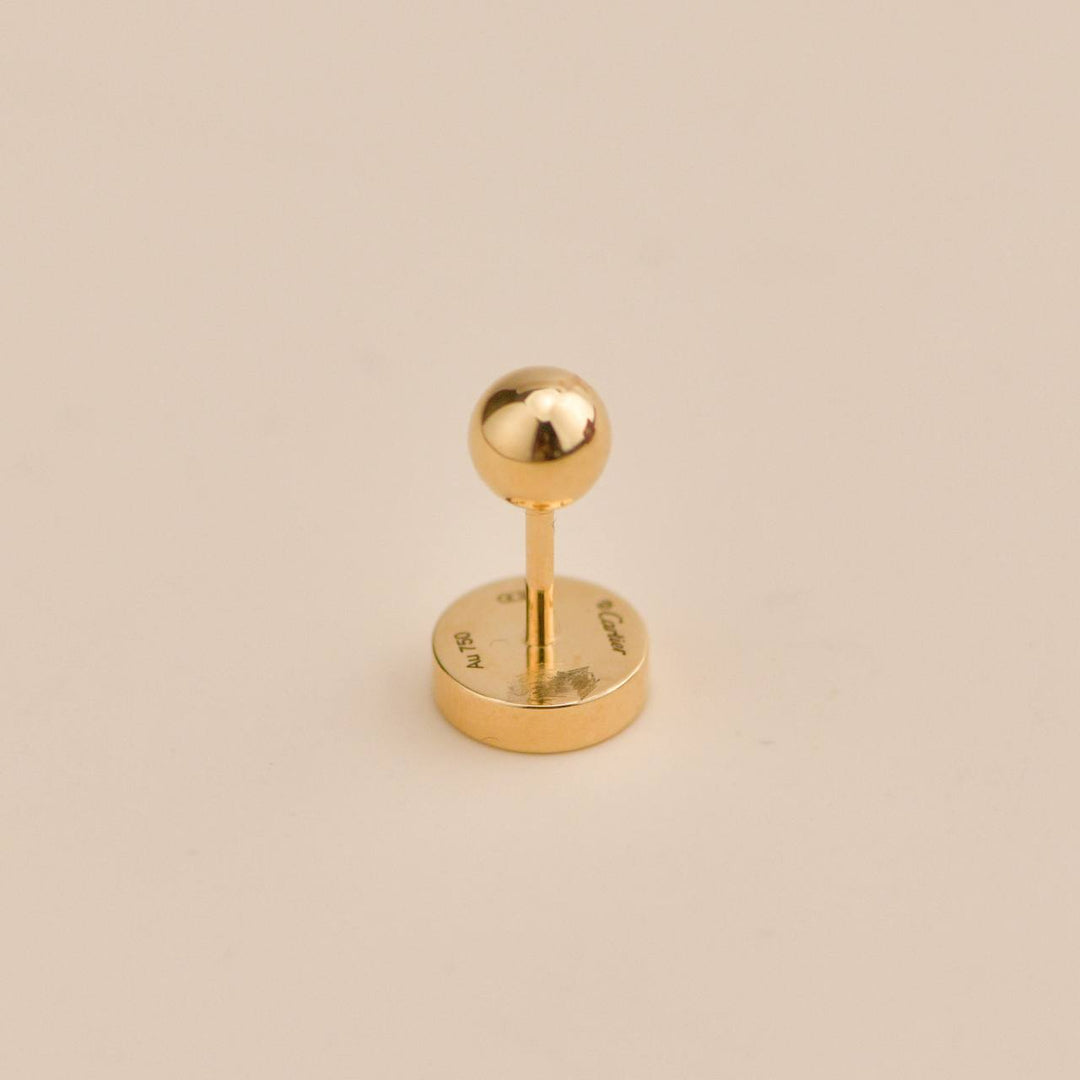 Used Cartier Love 18K Gold Single Stud Earring