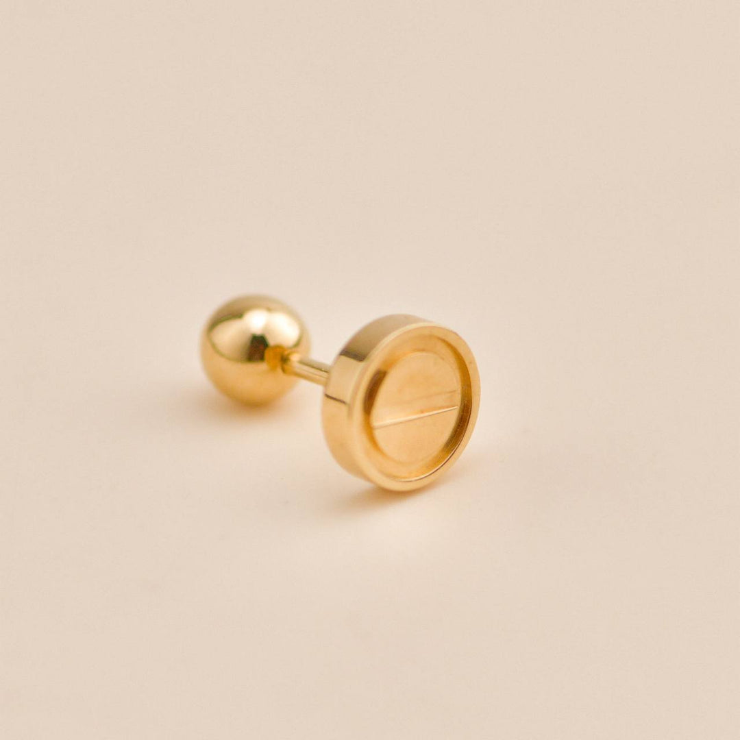 Preloved Cartier Love 18K Gold Single Stud Earring