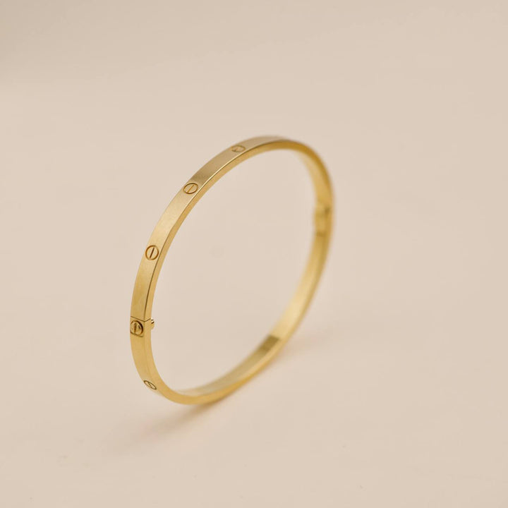 Preloved Cartier Love Bracelet Small Model 18K Yellow Gold Bracelet 