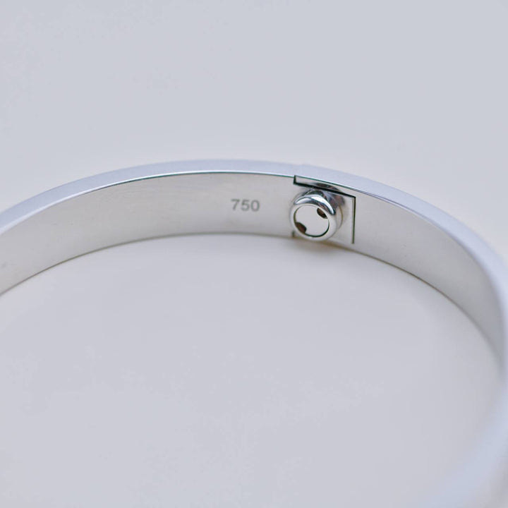Preloved Cartier Love 18K White Gold Bracelet 