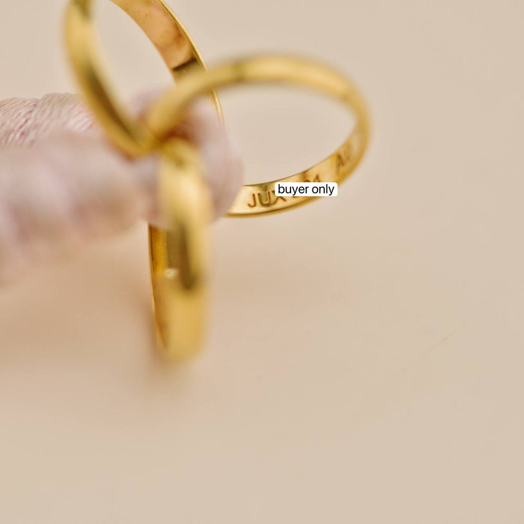 Second Hand Cartier Trinity 18K Yellow Gold Silk Cord Bracelet