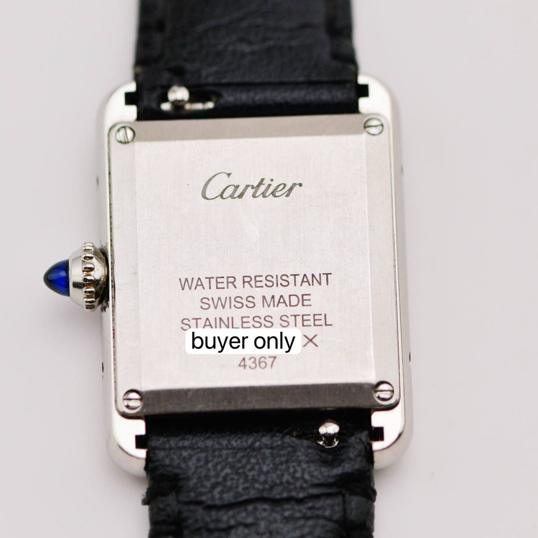 Second Hand Cartier Tank Must SolarBeat Small Model Watch