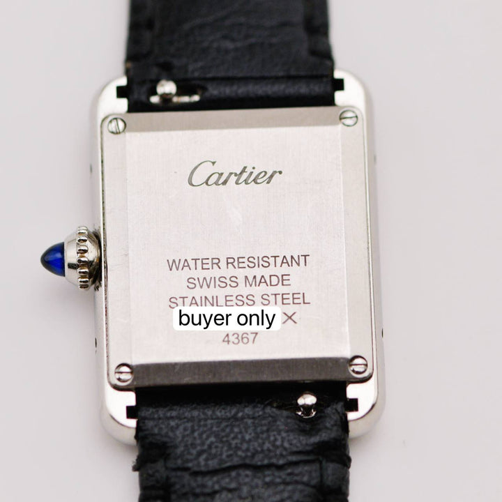 Second Hand Cartier Tank Must SolarBeat Small Model Watch