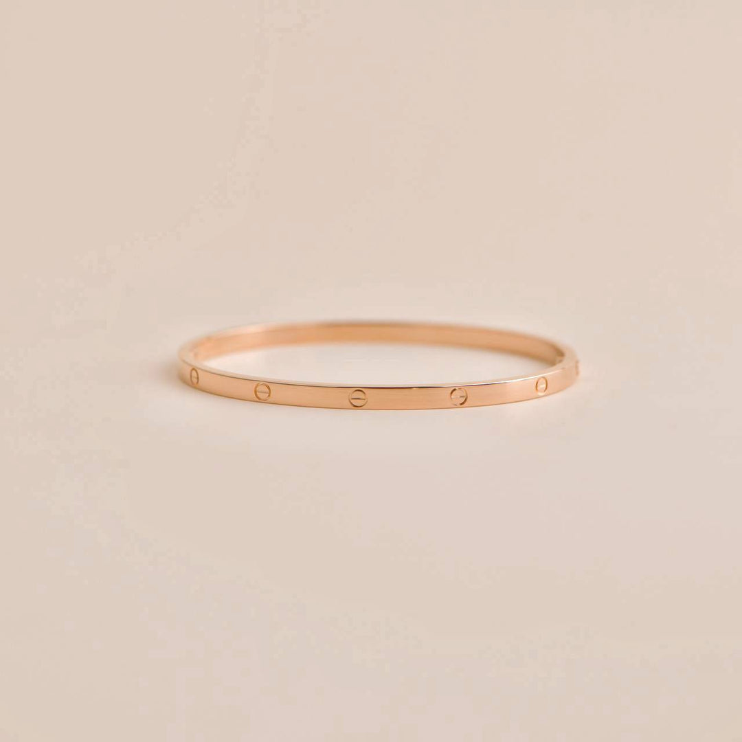Preloved Cartier 18K Rose Gold Small Model Bracelet