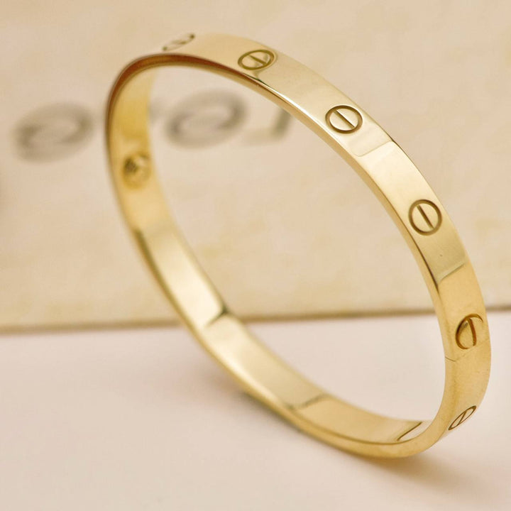Preloved Cartier Love 18K Yellow Gold Bracelet