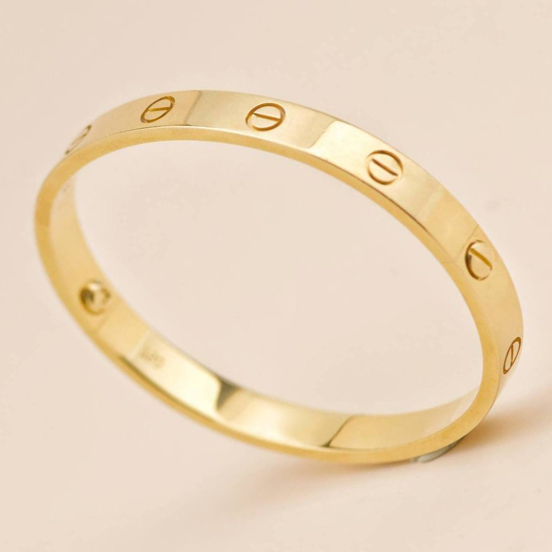 Preowned Cartier Love 18K Yellow Gold Bracelet