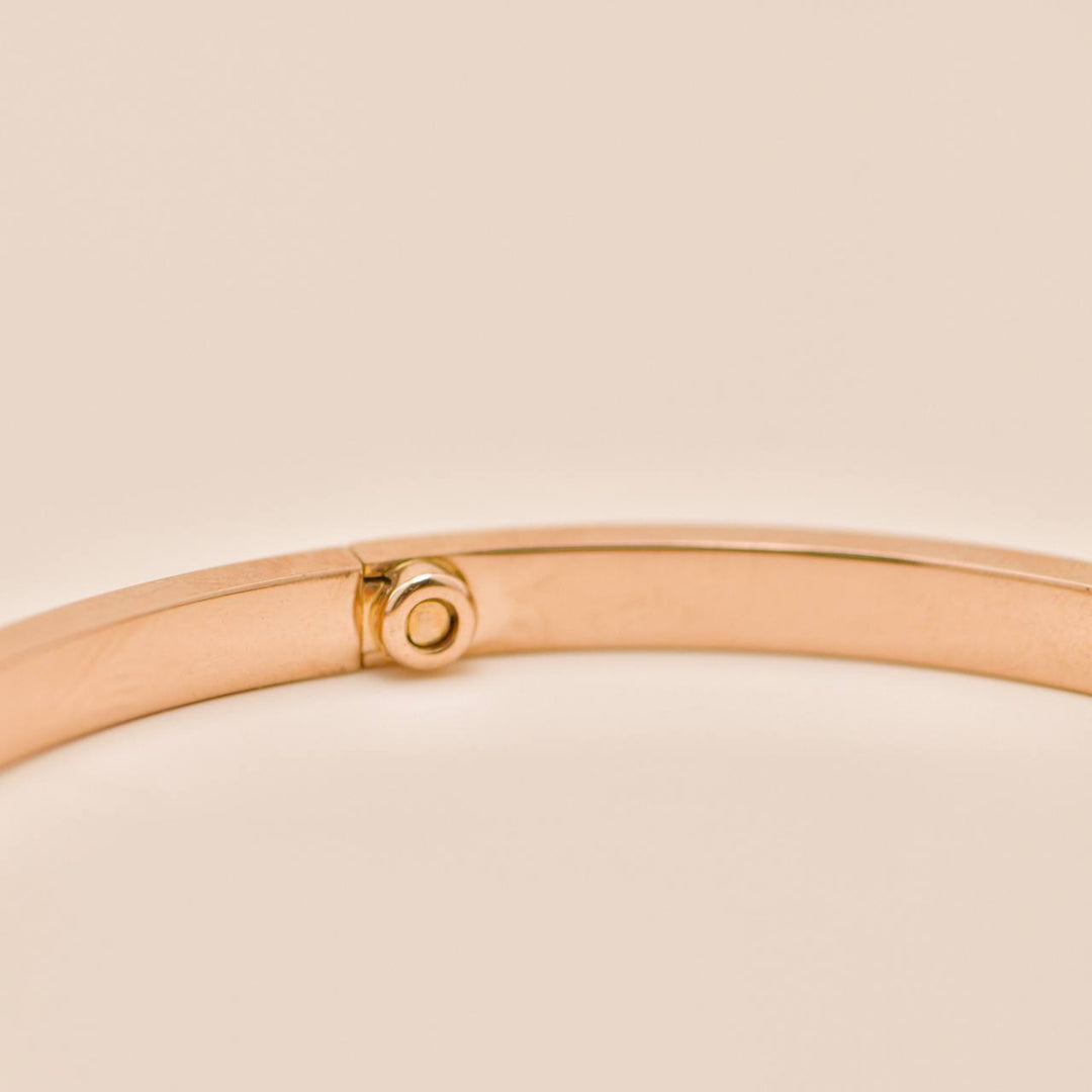 Preowned Cartier Love Small Model 18K Rose Gold Bracelet 