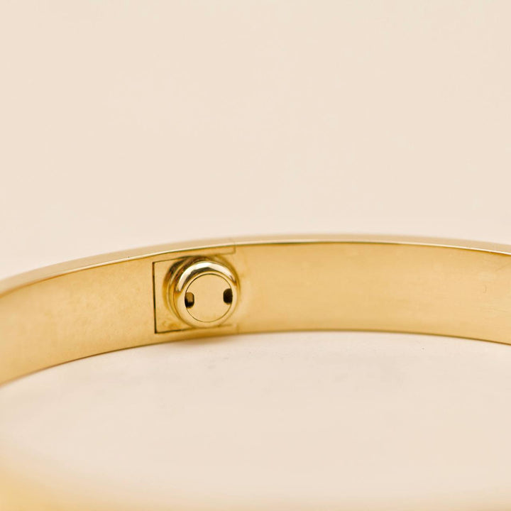 Preloved Cartier Love 18K Yellow Gold Bracelet 