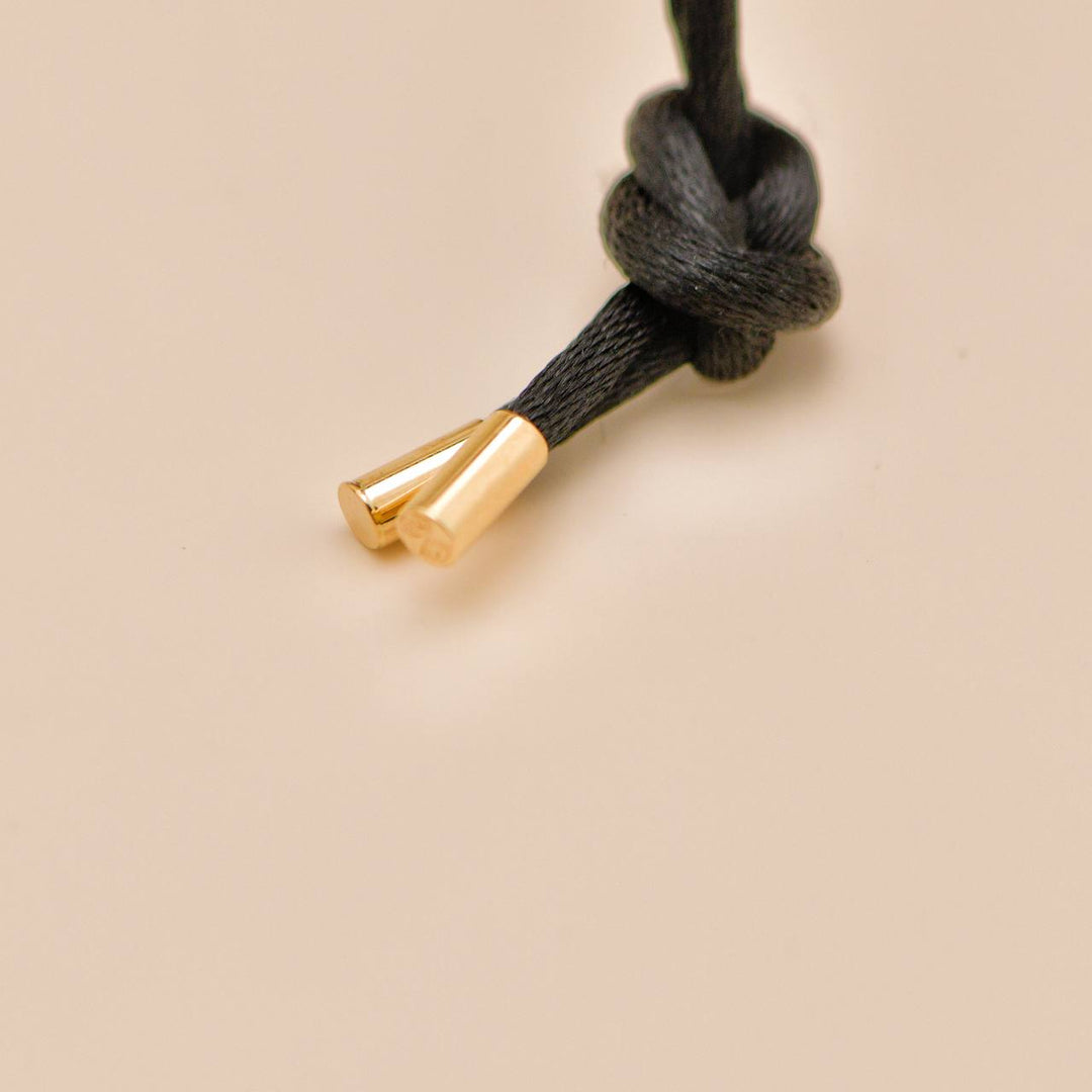 Used Cartier Panthère Enamel Tsavorite 18K Yellow Gold Cord Necklace