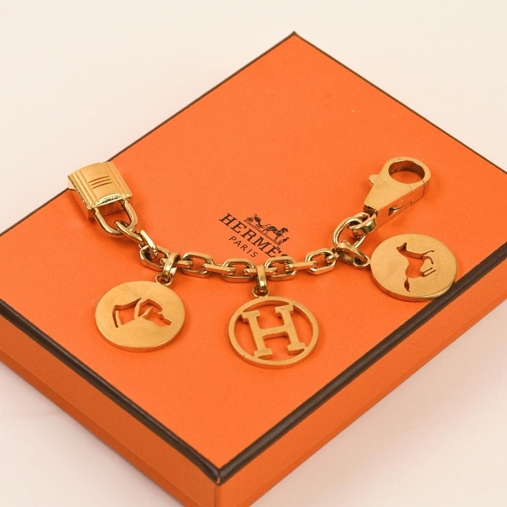 Authentic Hermès Breloque Olga Bag Charm Amulette