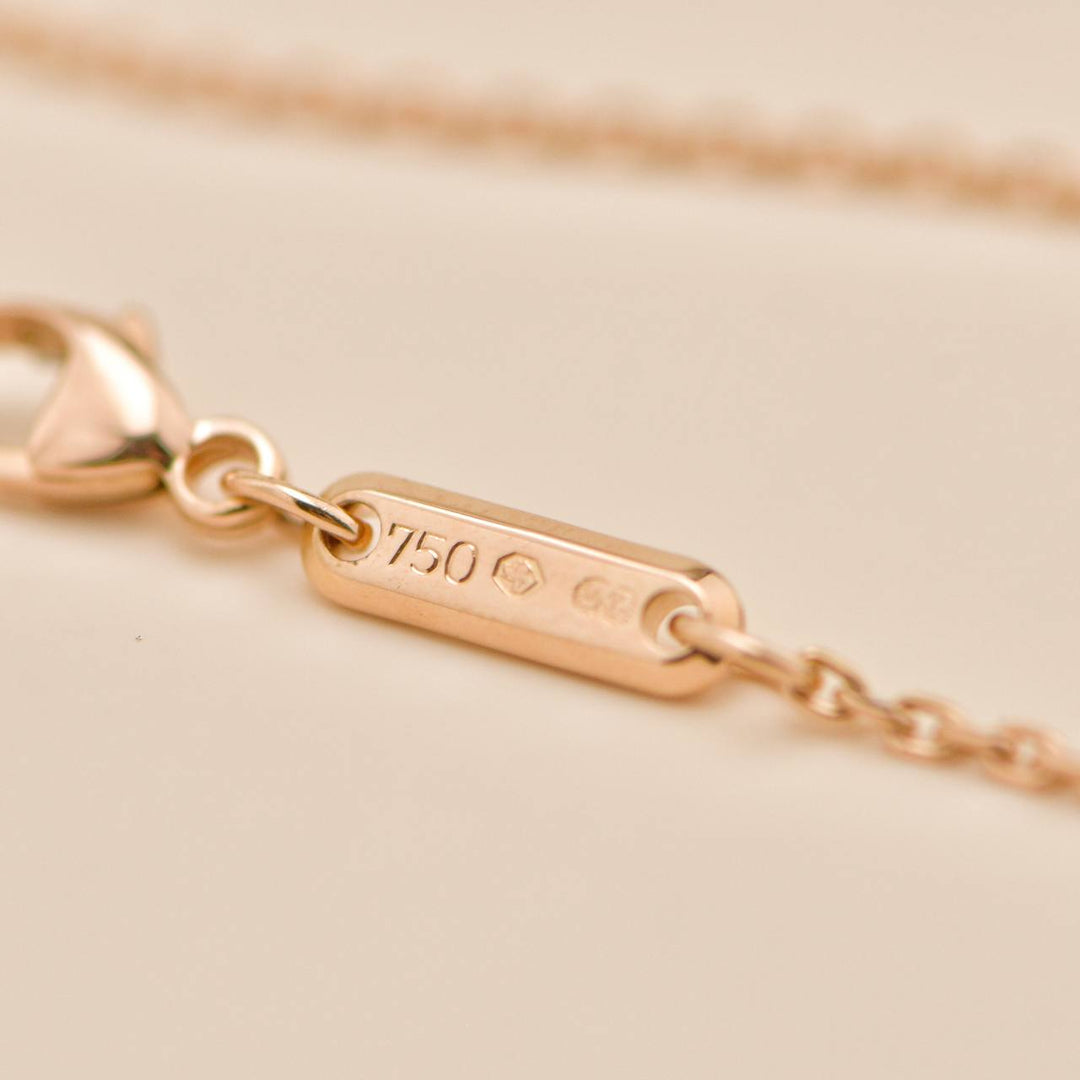 Preowned Chopard Happy Diamond Animals World 18K Rose Gold Necklace