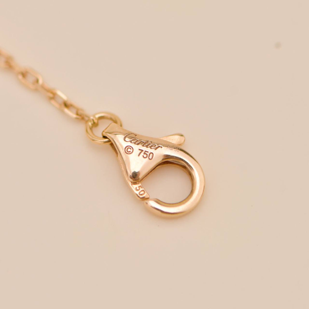 Used Cartier C de Cartier Necklace Akoya Pearl 18K Rose Gold 