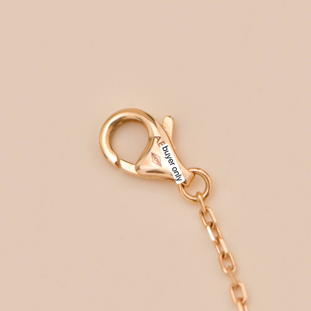 Second Hand Authentic Cartier C de Cartier Necklace Akoya Pearl 18K Rose Gold 