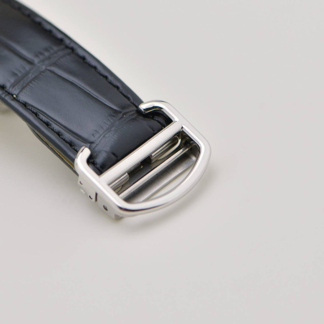 Preloved Authentic Full set Cartier Tank MC Stainless Steel Silver Dial Watch W5330003 