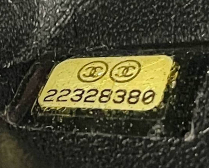 Second Hand Authentic Chanel Limited Edition 2.55 Reissue 225 Lucky Charms Double Flap Black Leather Bag Full set 