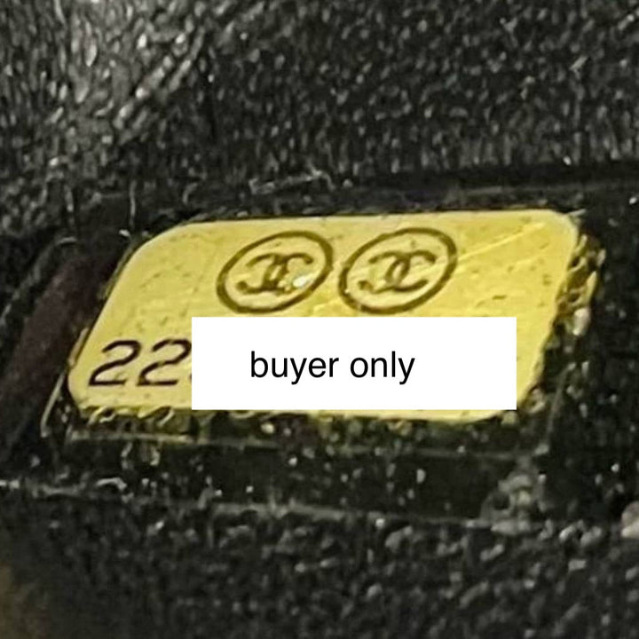 Second Hand Authentic Chanel Limited Edition 2.55 Reissue 225 Lucky Charms Double Flap Black Leather Bag Full set 