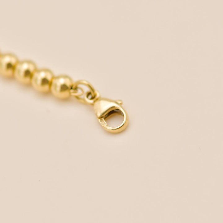 Preloved Authentic Tiffany & Co. Return to Tiffany Bead Bracelet 18K Yellow Gold