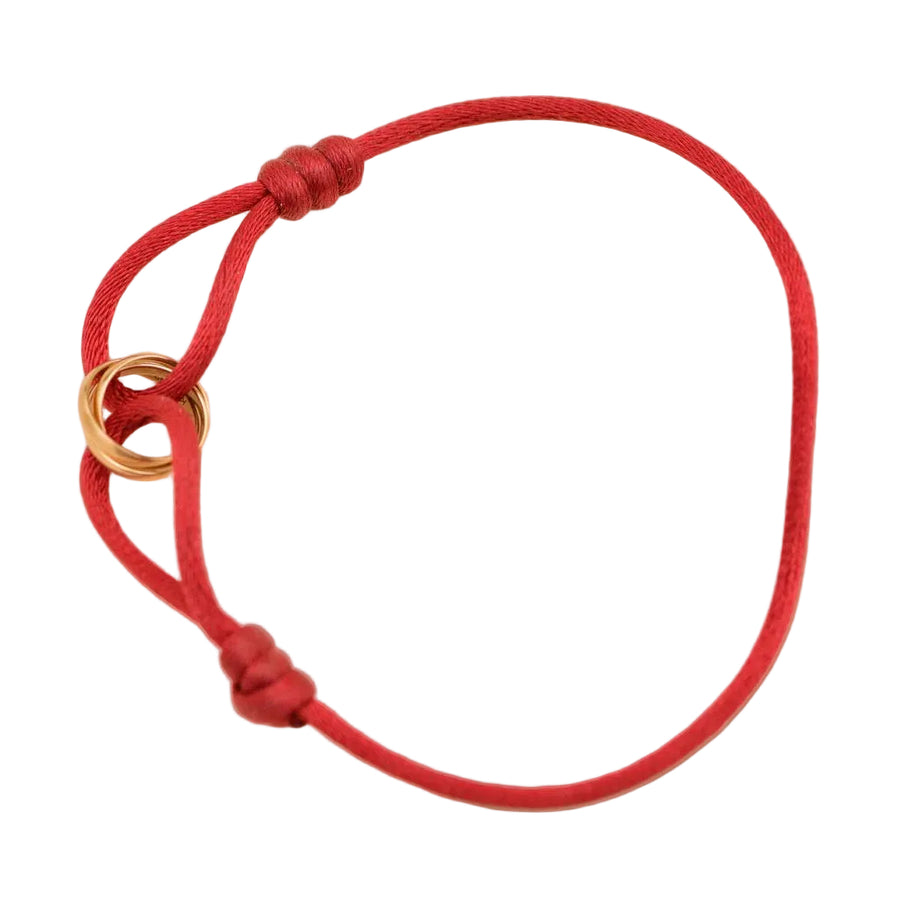 Cartier Trinity Cord Bracelet 18K Rose Gold