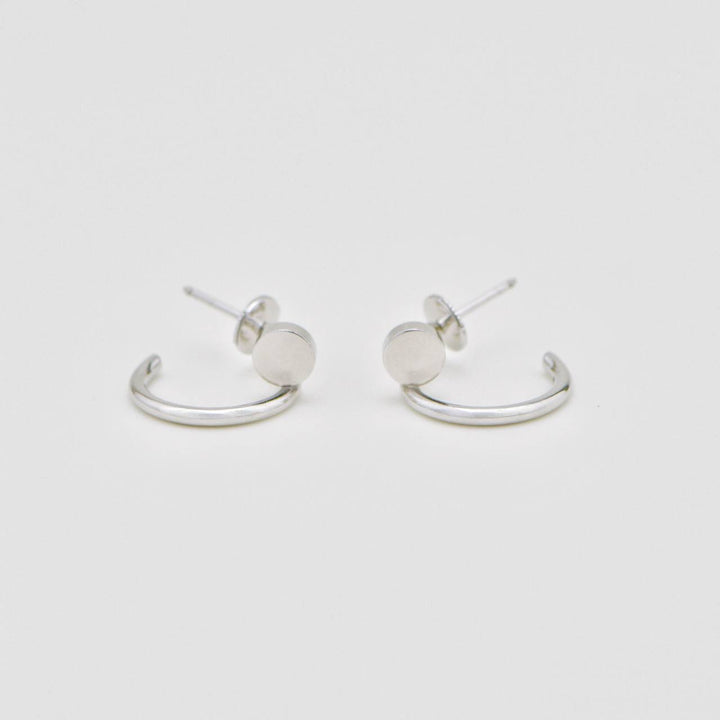 Second Hand Cartier Juste un Clou Earrings Small Model 18K White Gold