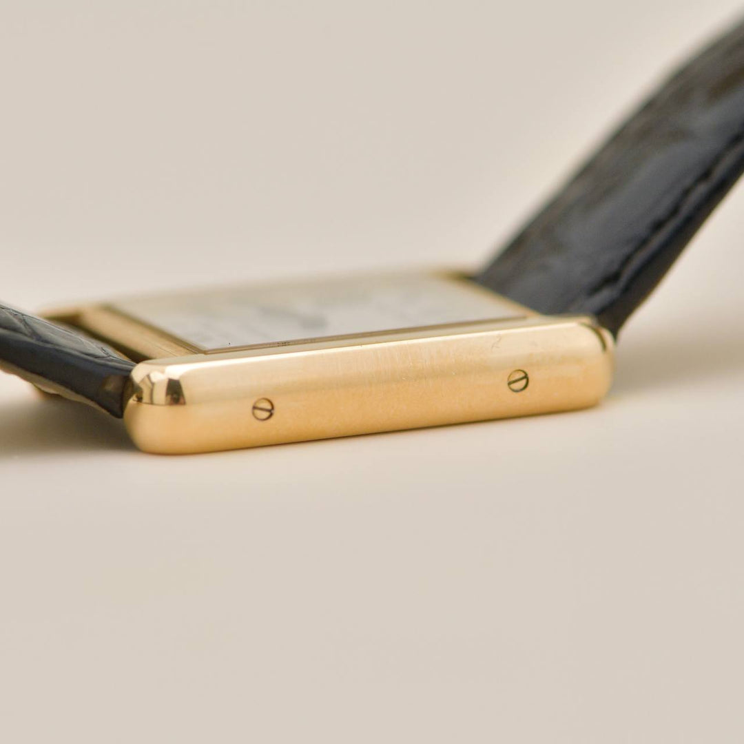 Preloved Authentic Cartier Tank Solo Watch 18K Yellow Gold W5200002