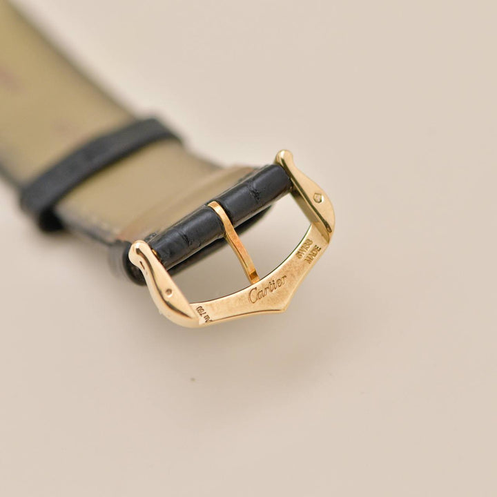 Second Hand Authentic Cartier Tank Solo Watch 18K Yellow Gold W5200002