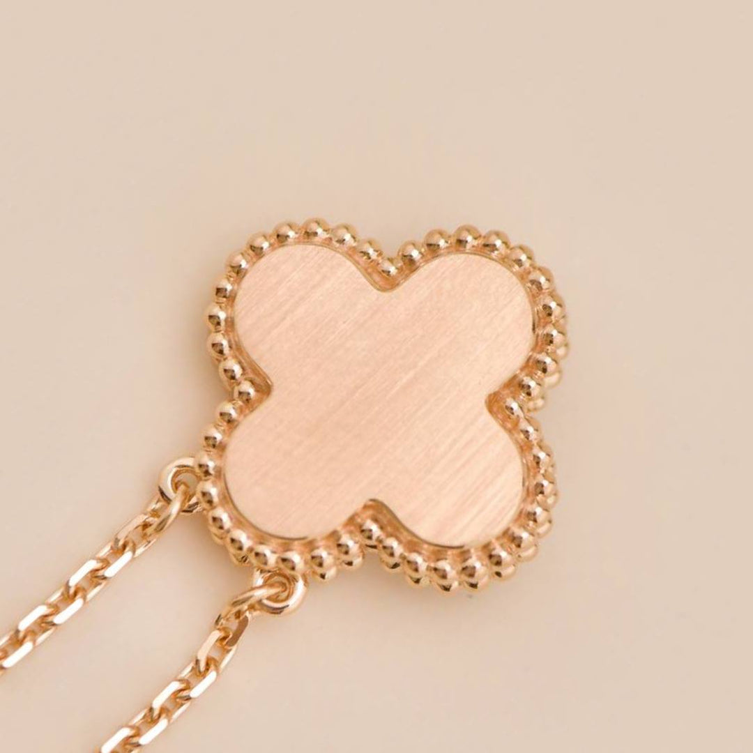 VCA 2025 Pink Mother of Pearl Holiday Pendant