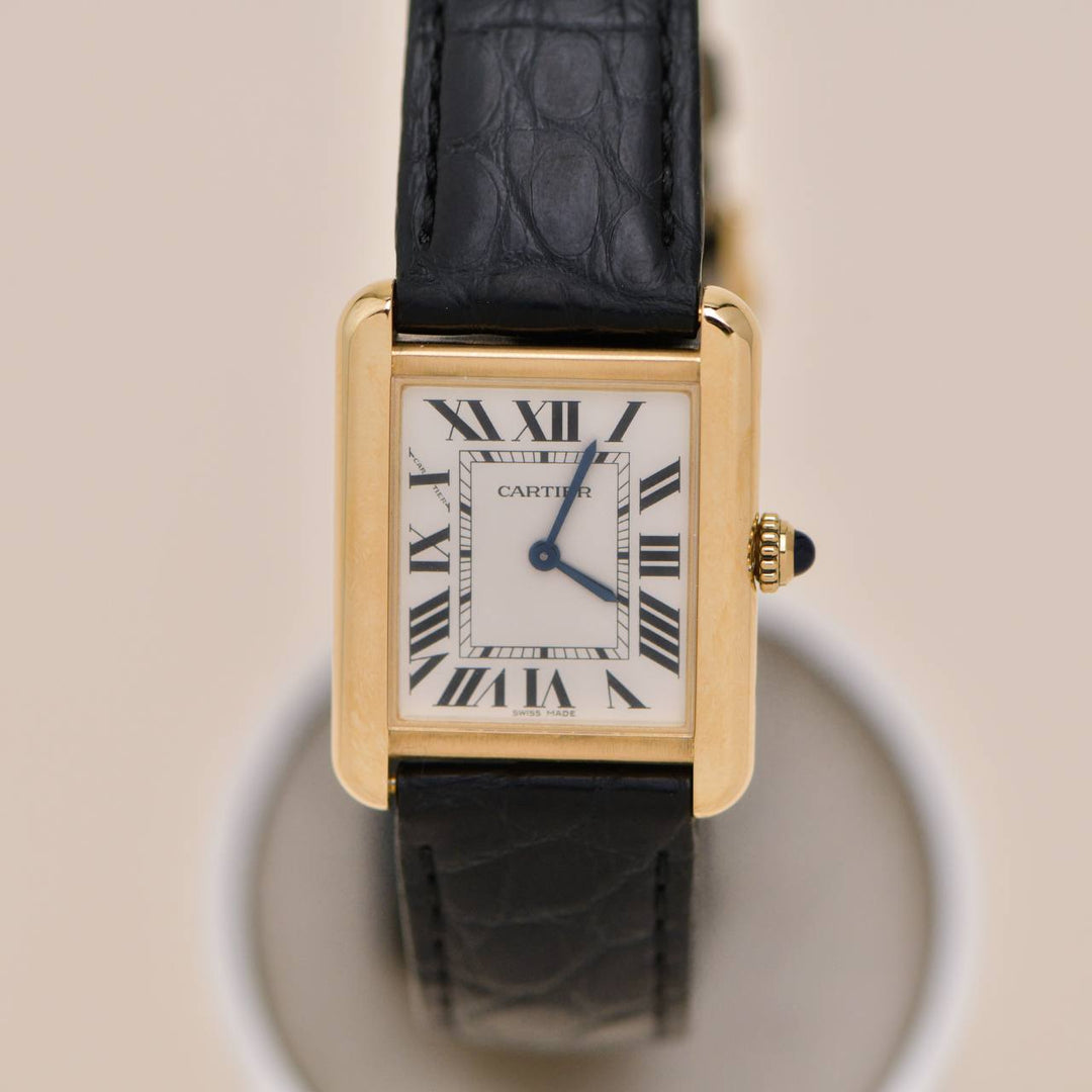 Cartier Tank Solo 18K Yellow Gold Watch W5200002