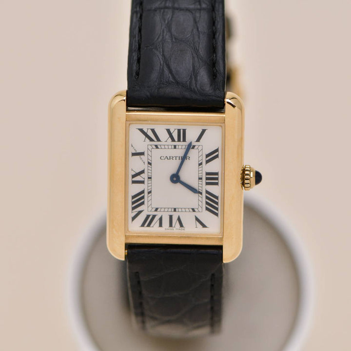 Cartier Tank Solo 18K Yellow Gold Watch W5200002