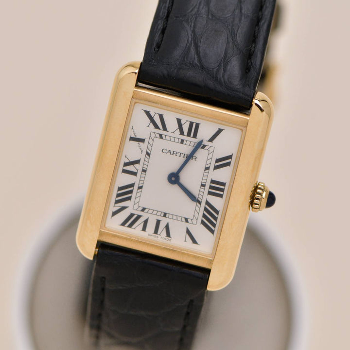 Cartier Tank Solo 18K Yellow Gold Watch W5200002