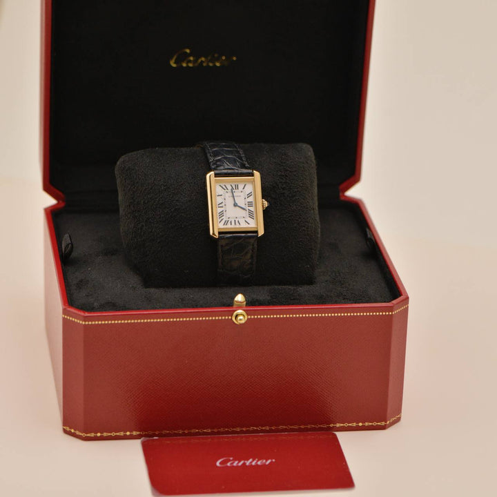 Cartier Tank Solo 18K Yellow Gold Watch W5200002