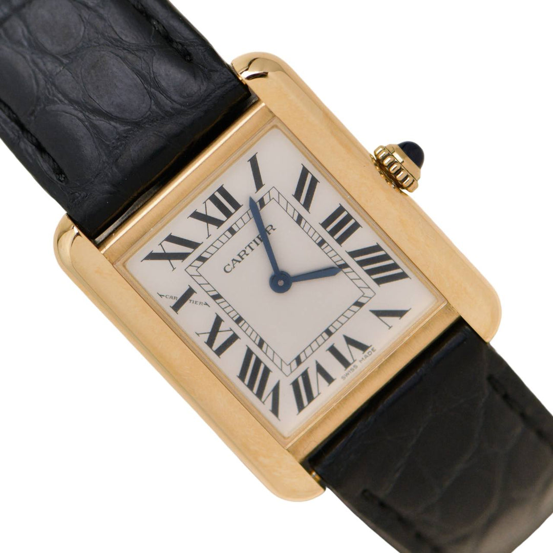 Cartier Tank Solo 18K Yellow Gold Watch W5200002