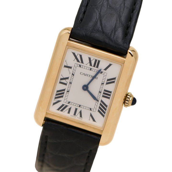 Cartier Tank Solo 18K Yellow Gold Watch W5200002