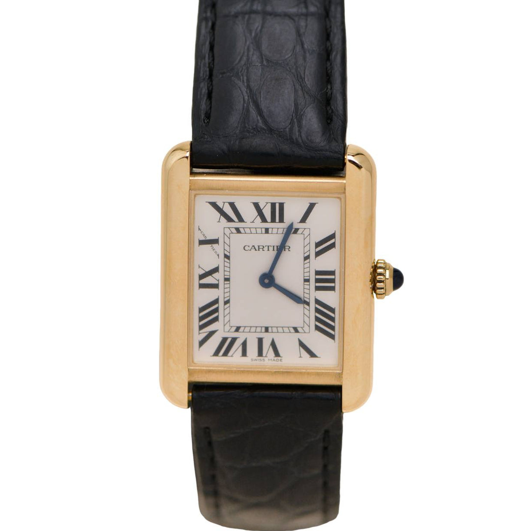 Cartier Tank Solo 18K Yellow Gold Watch W5200002