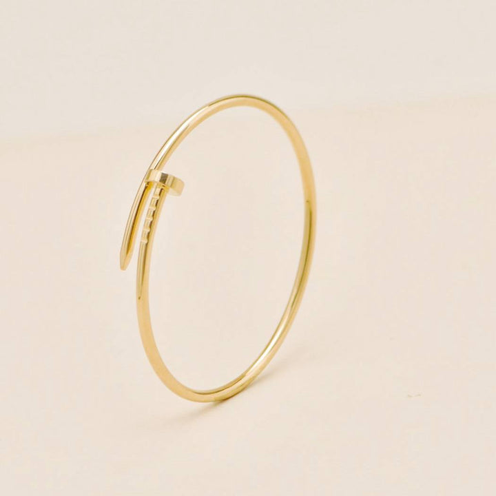 Authentic Preloved Cartier Juste un Clou Bracelet Small Model 18K Yellow Gold Size 16