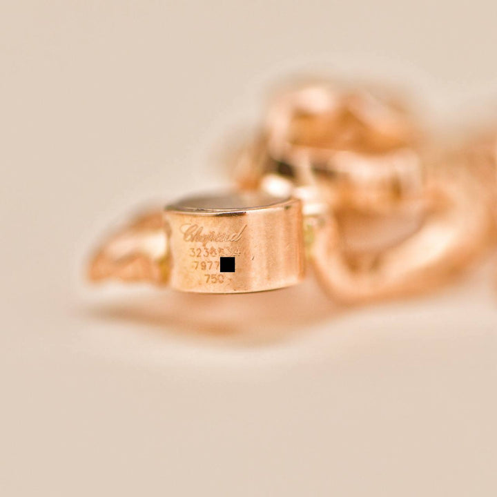 Chopard Happy Diamonds Animals World Pendant Necklace 18K Rose Gold