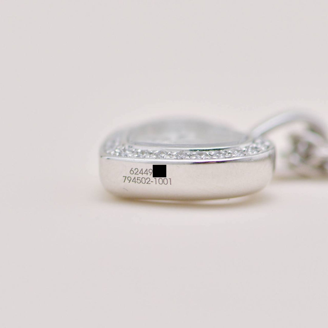 Chopard Happy Diamonds 18K White Gold Pendant Necklace