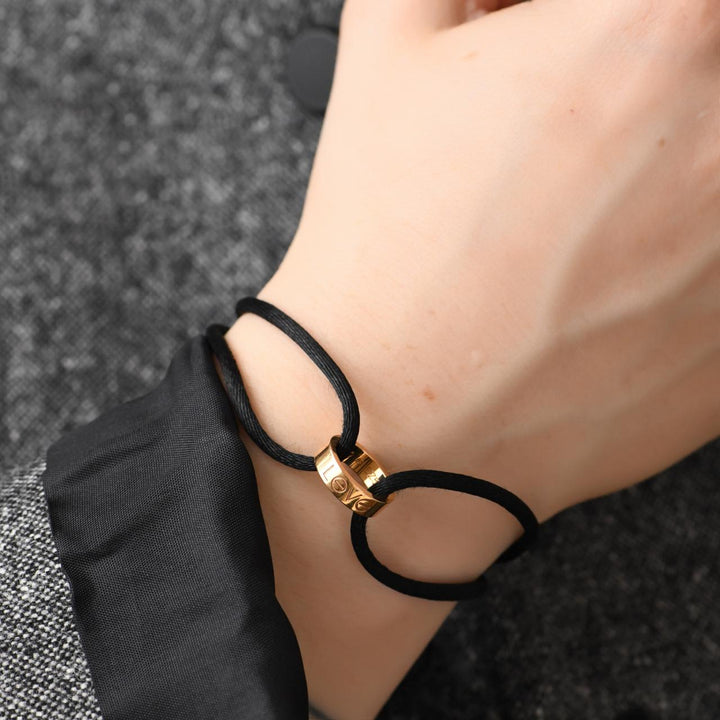 Authentic Cartier Love Cord Bracelet 18K Rose Gold