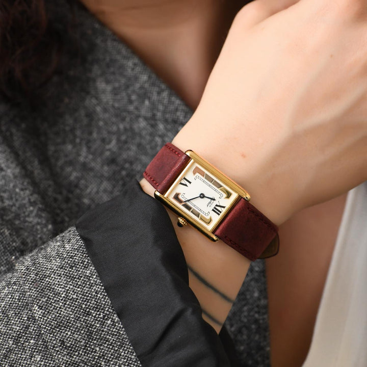 Cartier Tank Must Trinity Dial Vermeil Watch Large Model W1006254