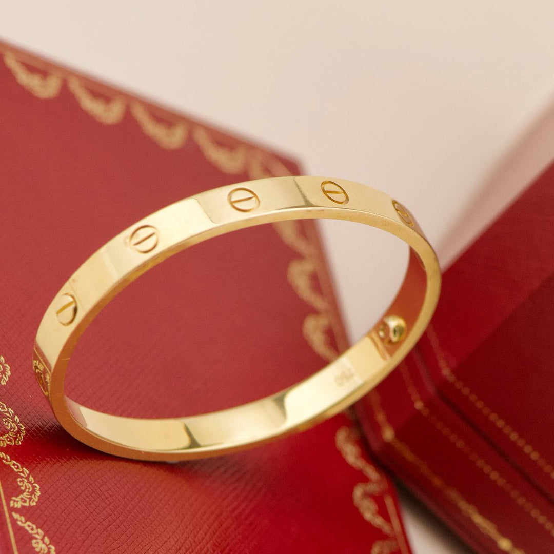 Preloved Cartier Love 18K Yellow Gold Bracelet