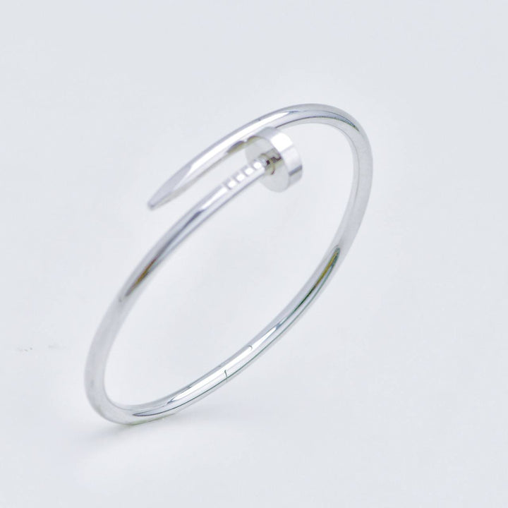 Preloved Authentic Cartier JUC Bracelet Classic Model 18K White Gold Size 18