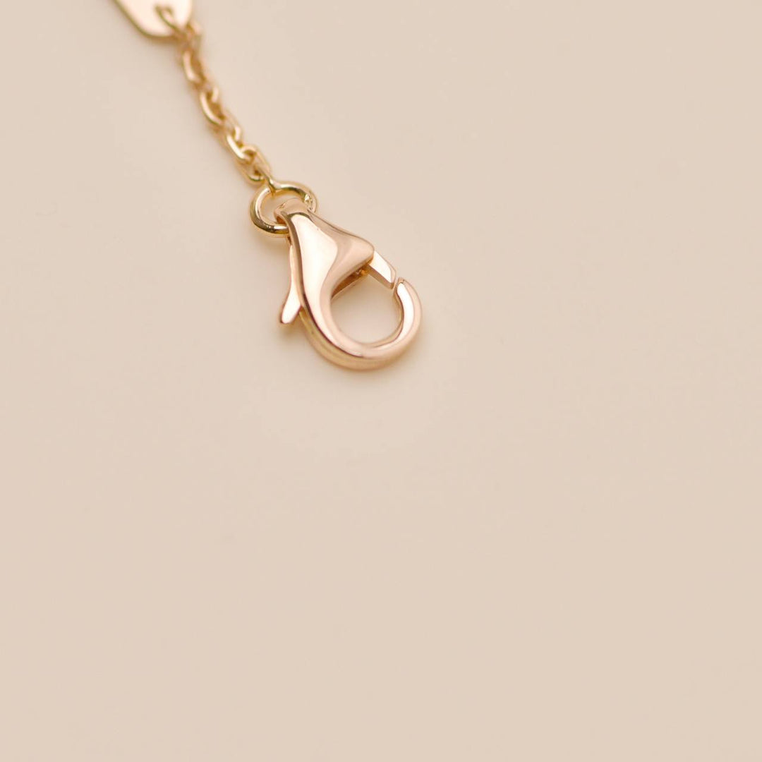 Second Hand Authentic Van Cleef Alhambra 2015 Holiday Pendant Diamond Pink Sèvres Porcelain